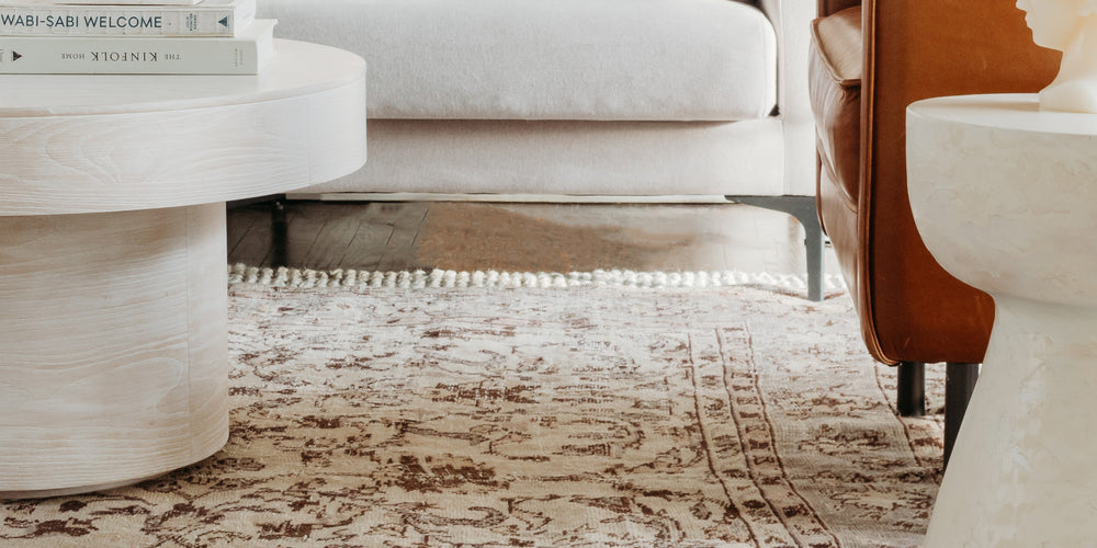 Neutral Floral Rugs
