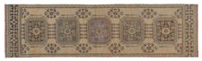 Vintage Turkish Runner Rug Elomena