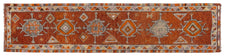 Vintage Turkish Runner Rug Canari