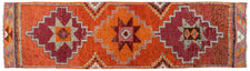 Vintage Turkish Runner Rug Lediri