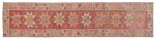 Vintage Turkish Runner Rug Nameri