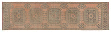 Vintage Turkish Runner Rug Velonel
