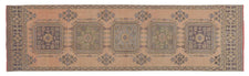 Vintage Turkish Runner Rug Liniryn