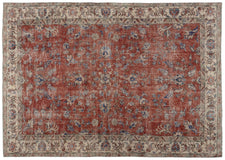 Vintage Distressed Rug Sezese