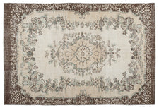 Vintage Distressed Rug Nalevo