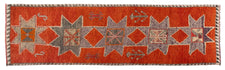 Vintage Turkish Runner Rug Cezoria