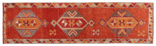 Vintage Turkish Runner Rug Delyora