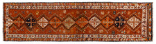 Vintage Turkish Runner Rug Belnna
