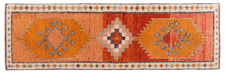 Vintage Turkish Runner Rug Kavenia
