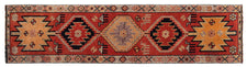 Vintage Turkish Runner Rug Caviora