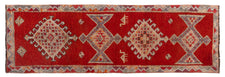 Vintage Turkish Runner Rug Yalvon