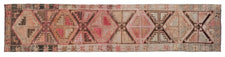 Vintage Turkish Runner Rug Sylin