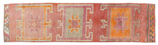 Vintage Turkish Runner Rug Verali