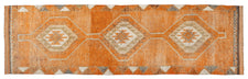 Vintage Turkish Runner Rug Zeriva
