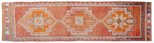 Vintage Turkish Runner Rug Orelia