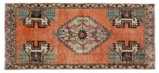 Vintage Turkish Runner Rug Dafila
