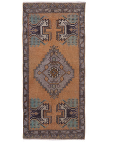 Vintage Turkish Runner Rug Laele