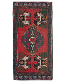 Vintage Turkish Rug Belaena