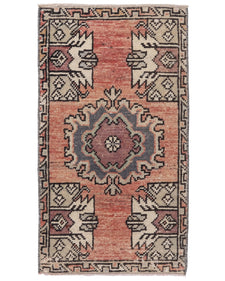 Vintage Turkish Rug Telare