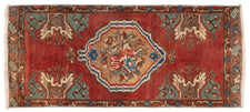 Vintage Turkish Runner Rug Zron