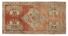 Vintage Turkish Rug Senata