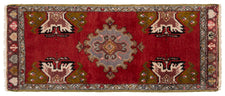 Vintage Turkish Runner Rug Zuvine