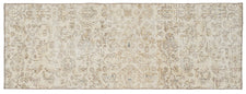 Vintage Persian Runner Rug Fleft