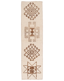 Vintage Turkish Runner Rug Delele
