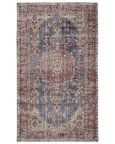Vintage Distressed Rug Calure