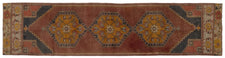 Vintage Turkish Runner Rug Suroli