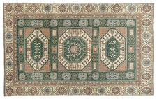 Vintage Turkish Rug Qlarae