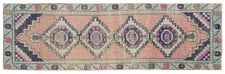 Vintage Turkish Runner Rug Zevara