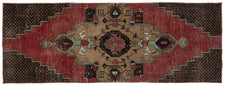 Vintage Turkish Runner Rug Nonari