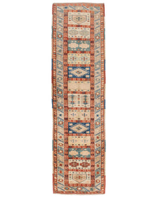Vintage Turkish Runner Rug Belaona