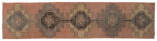 Vintage Turkish Runner Rug Etanae