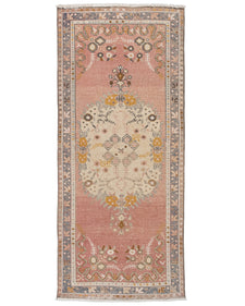 Vintage Turkish Runner Rug Selaola