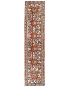 Vintage Turkish Runner Rug Tirine