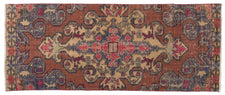 Vintage Turkish Runner Rug Zix