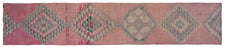 Vintage Turkish Runner Rug Kroztaeg
