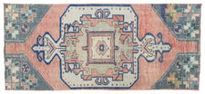 Vintage Turkish Runner Rug Klaria