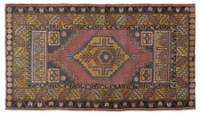Vintage Turkish Rug Helil