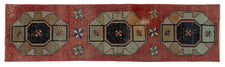 Vintage Turkish Runner Rug Damota