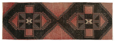 Vintage Turkish Runner Rug Visari