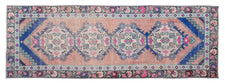 Vintage Turkish Runner Rug Parlen