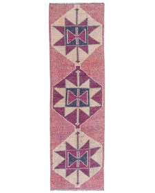 Vintage Turkish Runner Rug Delura