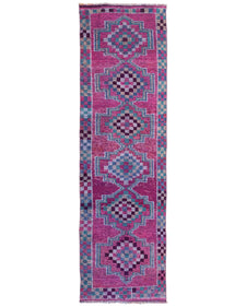 Vintage Turkish Runner Rug Farisa