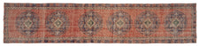 Vintage Distressed Runner Rug Ezreabrir