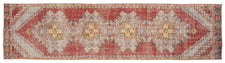 Vintage Turkish Runner Rug Oelia