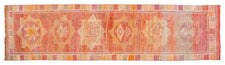 Vintage Turkish Runner Rug Telvin