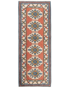 Vintage Turkish Runner Rug Riline